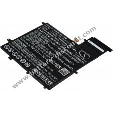 Battery compatible with Asus Type C21N1706