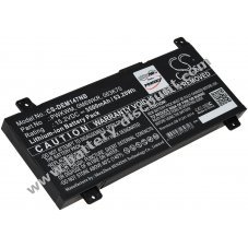 Battery for Laptop Dell P78G