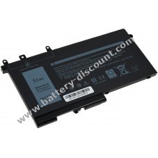 Standard battery for laptop Dell Latitude 5280, 5480, 5580