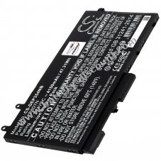 Battery compatible with Del type R8D7N