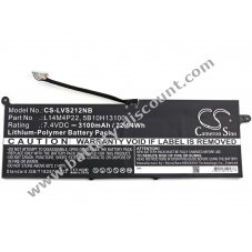 Battery for Laptop Lenovo IdeaPad S21E-20, S21E-20 80M4