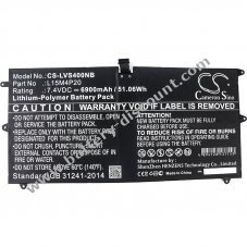 Battery for Lenovo Type L15M4P20