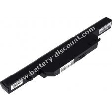 Battery for Clevo W650/ Nexoc M512/ type W650BAT-6