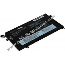 Battery suitable for laptop Lenovo ThinkPad E470 / E475 / type 01AV411 and others