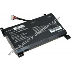 Battery suitable for laptop HP Omen 17-an013TX, 17-an014TX, type TPN-Q195