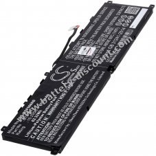 Battery suitable for Laptop MSI GP66, GP76, Leopard 10UG, Type BTY-M57