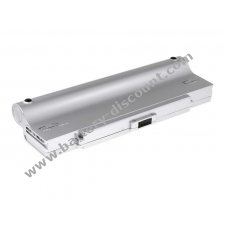 Battery for Sony VAIO VGN-CR15/B 7800 mAh silver