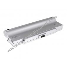 Battery for Sony VAIO VGN-CR50B/W 7800 mAh silver