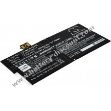 Battery suitable for keyboard tablet Microsoft Surface Pro X 1876, type G3HTA060H