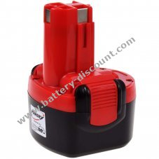 Rechargeable battery for Bosch drill and screwdriver PSR 9,6VE-2 NiMH O-Pack 1500mAh