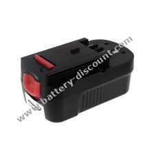 Battery for Black & Decker percussion drill and screwdriver HP188F2 2000mAh