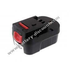 Battery for Black & Decker type HPB14 2000mAh