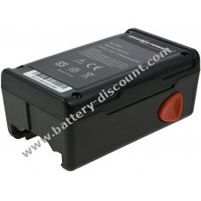 Power battery for Gardena EasyCut 42 electric hedge trimmer (648872)