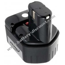 Battery for Hitachi Cordless Impact Wrench WR 12DAF 2500mAh NiMH