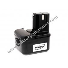 Battery for Hitachi impact screw driver WH 12DM2 2000mAh NiMH