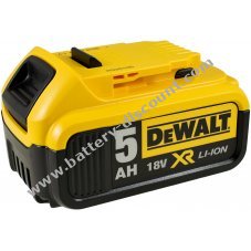 Battery for tool Dewalt 18V DCB184 for XR battery machines 5,0Ah Li-Ion