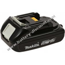 Battery for tool Makita block battery type BL1820B (replaces BL1815) 197254-9 Li-Ion 18V 2.0Ah