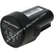 Rechargeable battery suitable for Wrth S10-A Power tool, type 0700996210