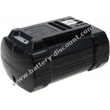 Battery suitable for chain saw Wolf Garten CSB 36, hedge trimmer HSB 36, type ABP 36-03