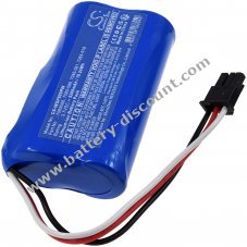 Battery suitable for cordless shears Wolf Garten Li-Ion Power 80 7085888 B-Series 2009 Type 7085-066