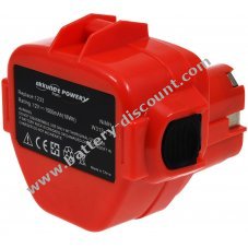 Rechargeable battery for Makita lamp ML124 1500mAh