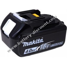 Battery for Makita Site Radio DMR102 4000mAh Original