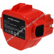 Rechargeable battery for Makita type 1235 1500mAh