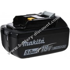 Battery for Makita type BL1850 5000mAh original