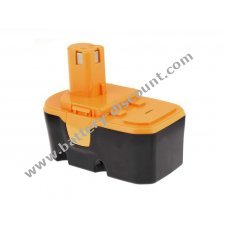 Battery for  Ryobi One+ Halogen lamp CFP-1801 3000mAh NiMH