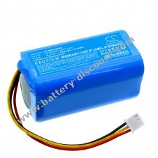 Battery suitable for Robot Vacuum Cleaner Bobsweep Bob PetHair Plus WVP58021 Type UR18650ZY-4S1P-AAM