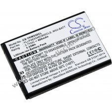 Battery suitable for cordless IP phone Yealink W53, W53P, type W53-BATT