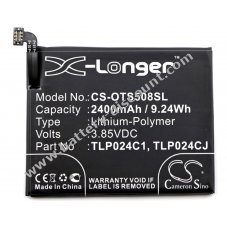 Battery for smartphone Alcatel One Touch Shine Lite TD-LTE