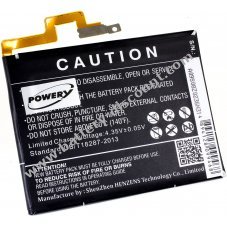 Battery for smartphone Blackberry SQW100-1