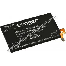 Battery for mobile phone, Smartphone Blackberry BBF100-1, BBF100-2