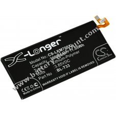 Battery suitable for Smartphone LG Q6 / Q6a / M700A / M700N / Type BL-T33 and others