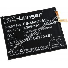 Battery suitable for smartphone, mobile phone Samsung Galaxy Note 10 Lite, SN-N770F/DS, type EB-BN770ABY and others.