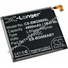 Battery suitable for mobile phone, smartphone Samsung Galaxy S20 Ultra, SM-G988U, type EB-BG988ABY and others.