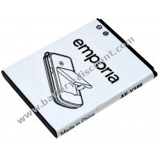 Battery for mobile phone, smartphone emporia TOUCHsmart / type AK-V188