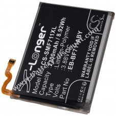 Replacement battery suitable for smartphone Samsung Galaxy Z Flip 3 SM-F711 Type EB-BF711ABY