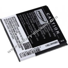 Battery for Wiko Cink Peax / type PEAK 2