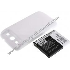 Battery for Samsung Galaxy S3 / GT-I9308 / type EB-L1G6LLK white 3300mAh