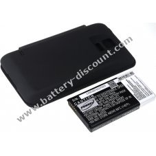 Battery for Samsung Galaxy S5 / SM-G900 / type EB-B900BC with flip cover