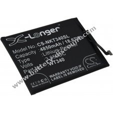 Battery compatible with Nokia type WT340