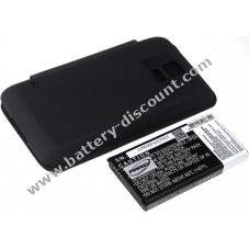 Battery for Samsung SM-G900V with Flip Cover