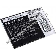 Battery for Samsung type B500BE with chip for NFC 1900mAh