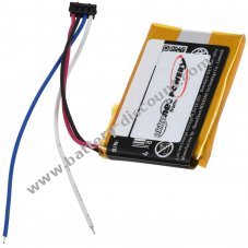 Battery compatible with Garmin type 361-00086-02