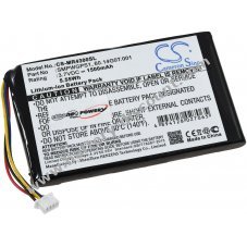 Battery suitable for GPS, Navigation Magellan Maestro 4300, 4350, type SMPWGPS1