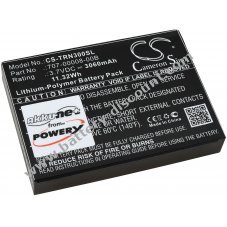 Battery suitable for GPS measuring device Trimble Juno 3A, 3D, 3C, type 707-00008-00B