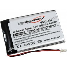 Battery for MP3-Player Archos AV 404, PMP , AV404