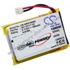 Battery compatible with Garmin type 361-00117-00